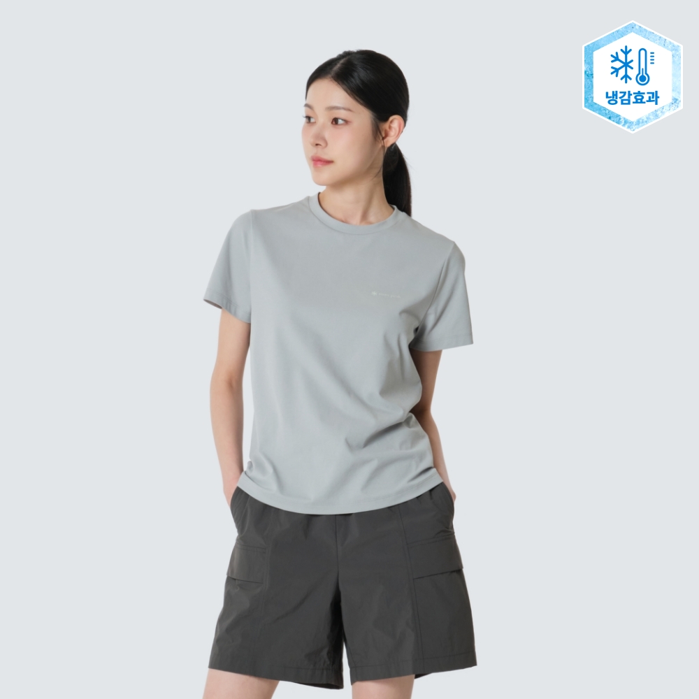 퀵드라이 여성 베이직 반팔 티셔츠 Mint