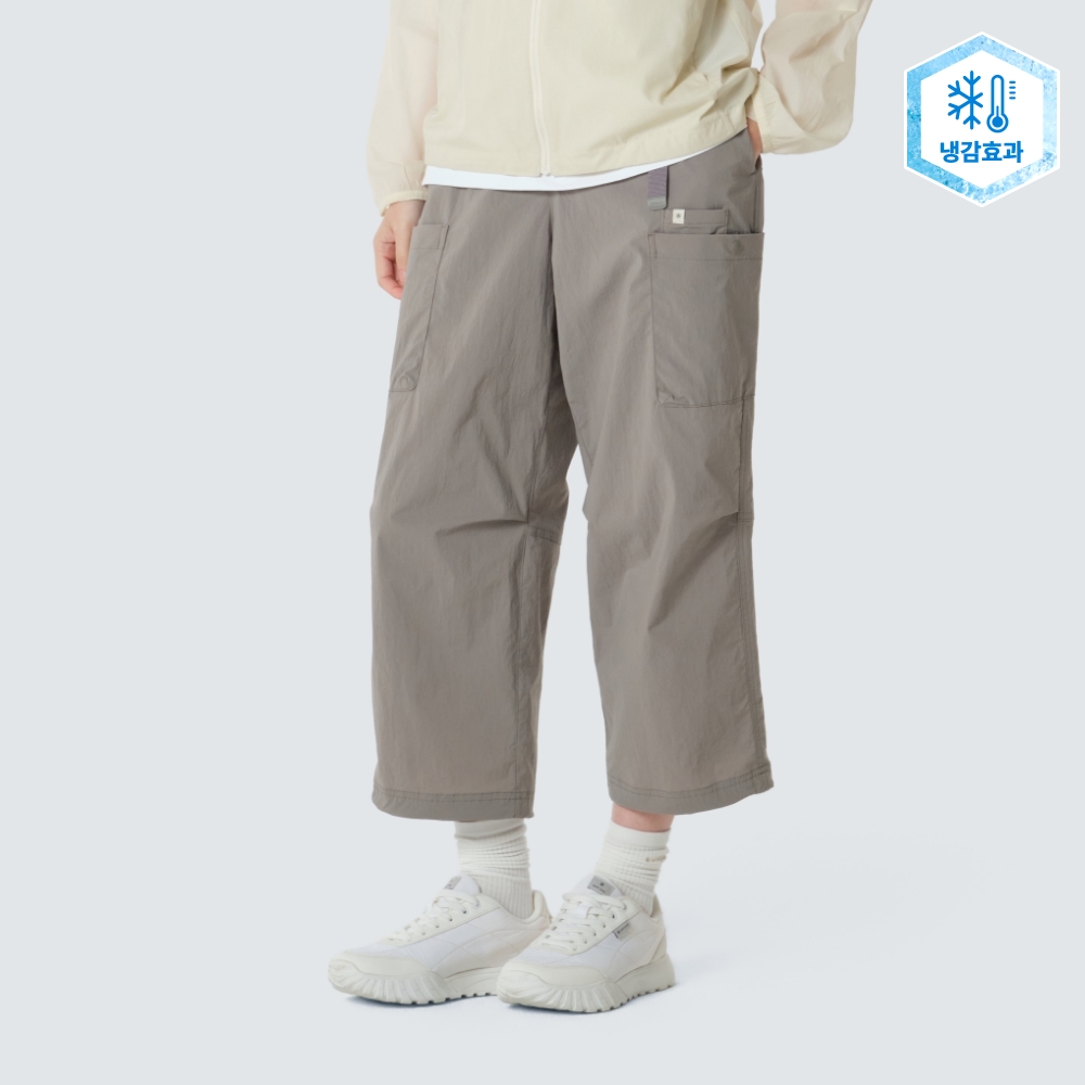 루트 여성 8부 팬츠 Vintage Gray