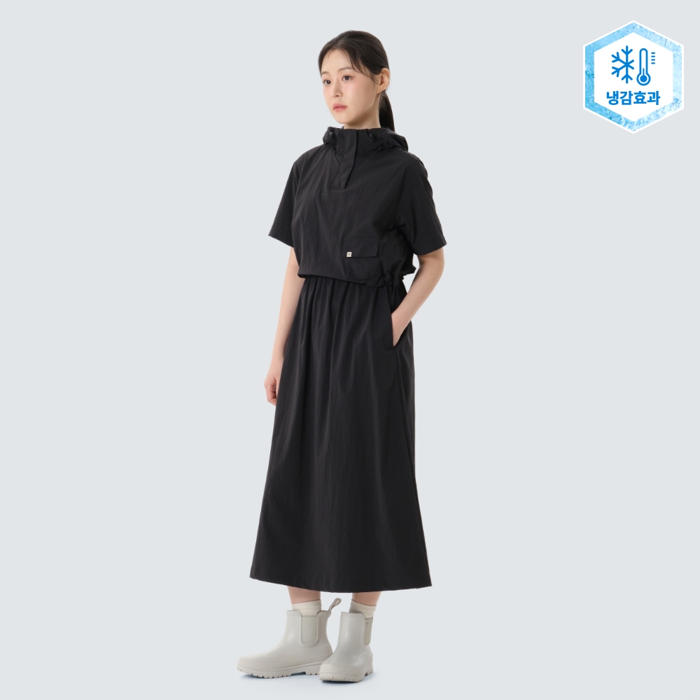 루트 아노락 원피스 Dark Charcoal