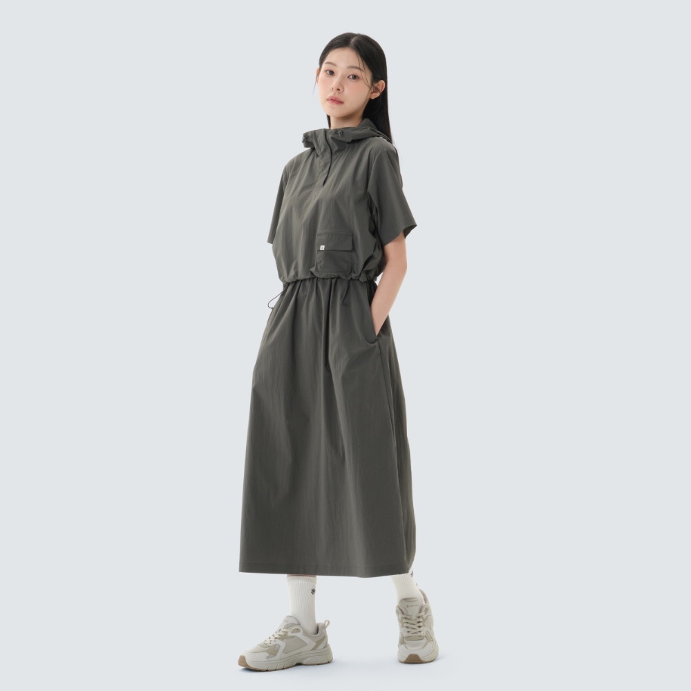 루트 아노락 원피스 Rustic Khaki