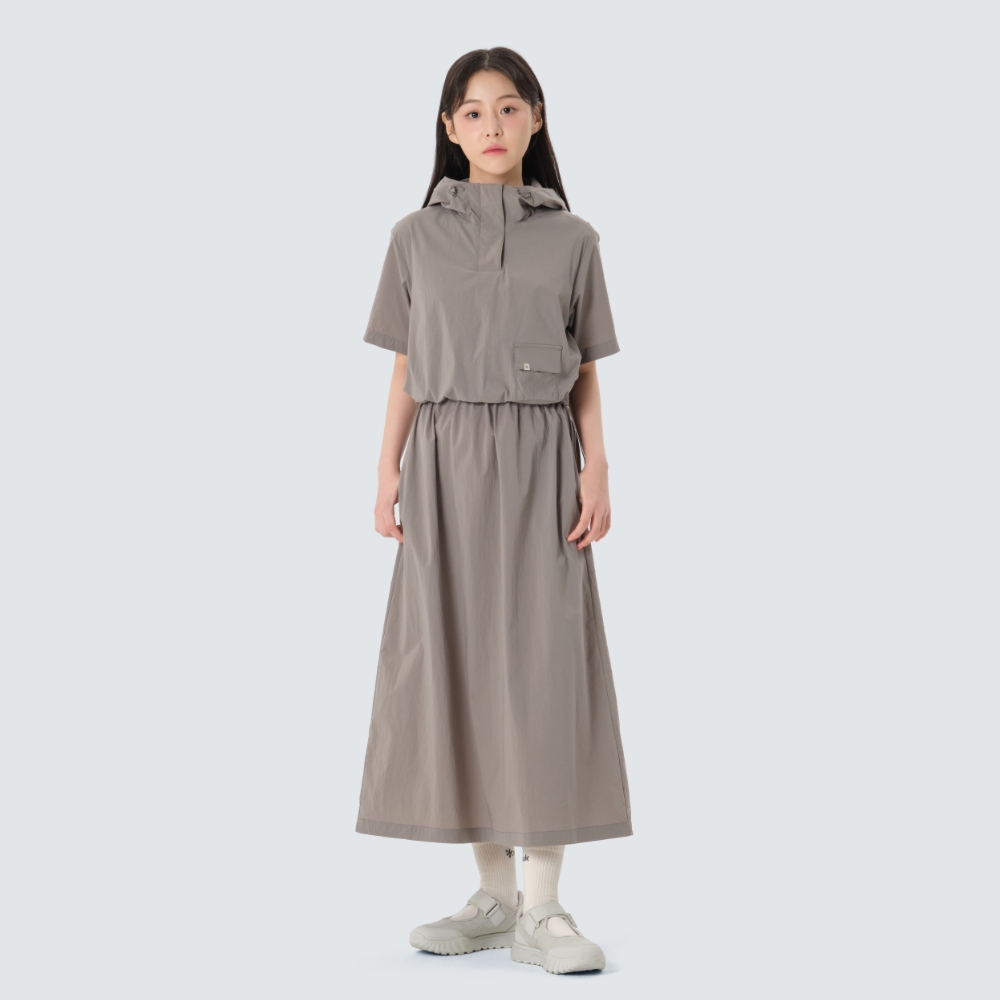 루트 아노락 원피스 Vintage Gray