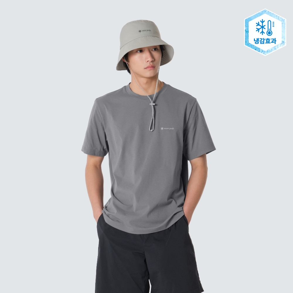 퀵드라이 베이직 반팔 티셔츠 Dark Gray
