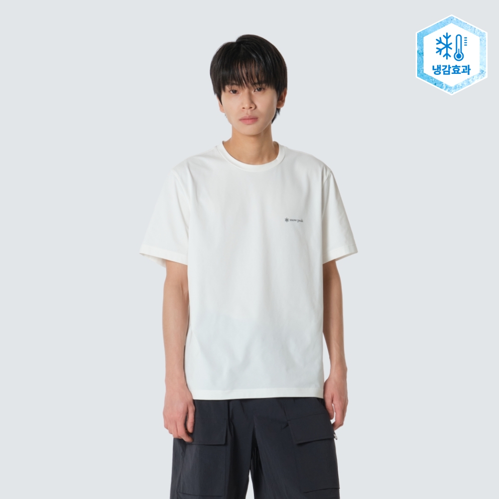 퀵드라이 베이직 반팔 티셔츠 Off White