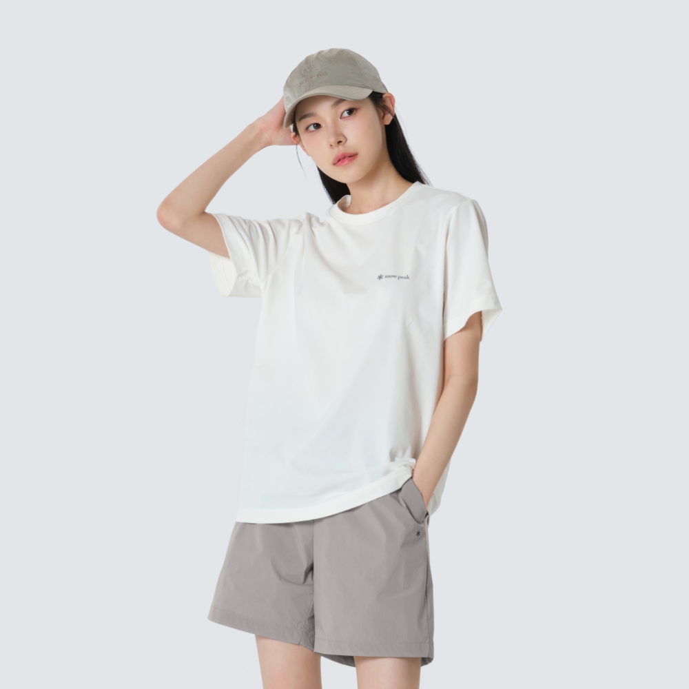 퀵드라이 베이직 반팔 티셔츠 Off White