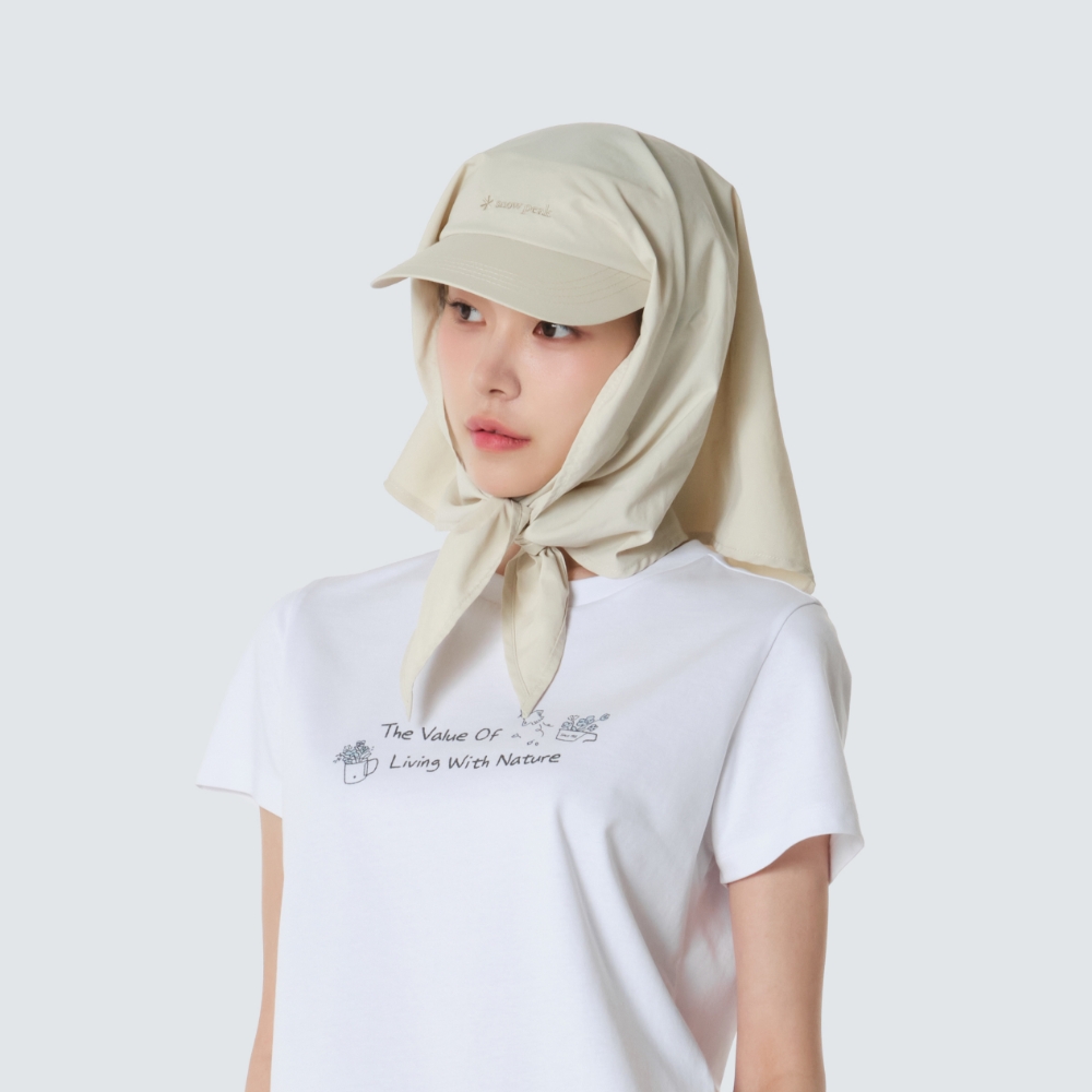 스카프캡 Light Beige