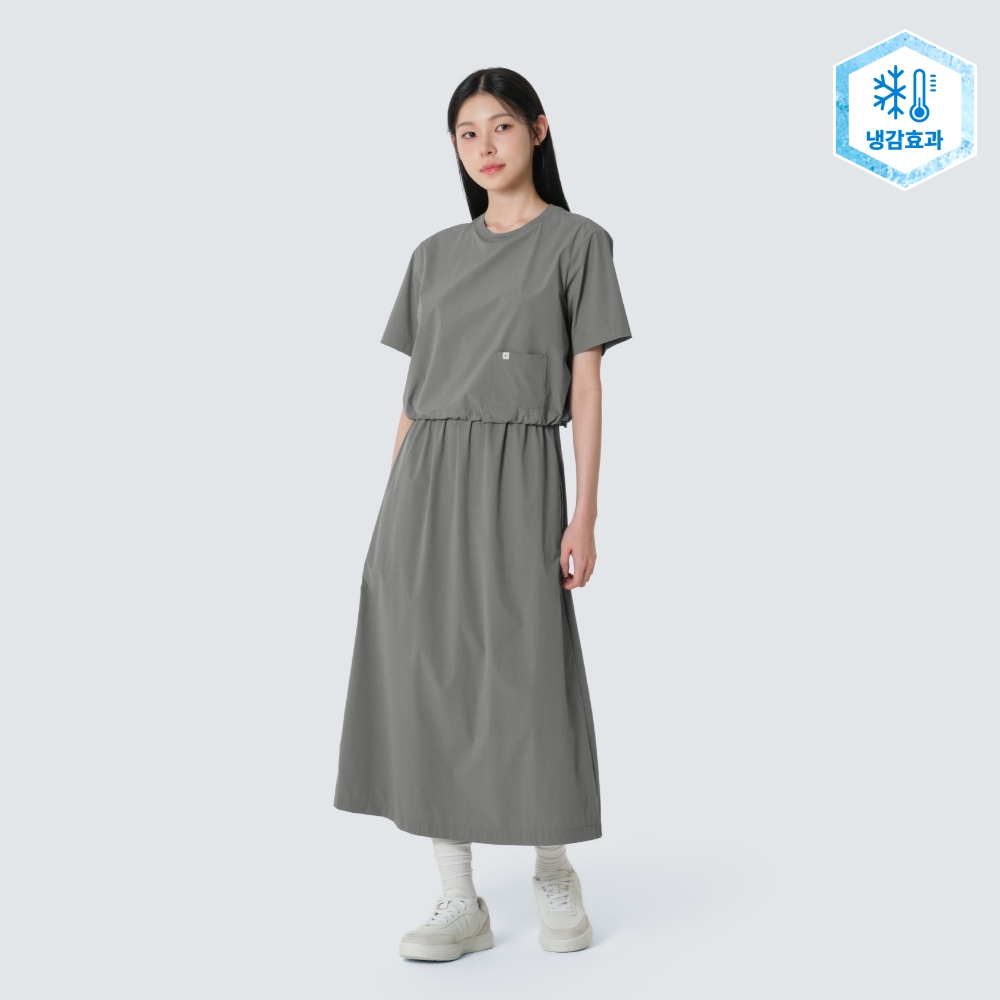 씬테크 베이직 원피스 Dark Gray