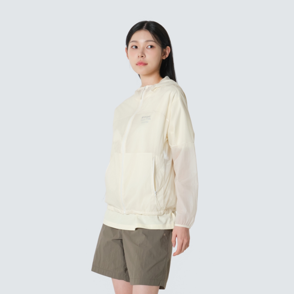 피코라이트 초경량 여성 바람막이 Off White