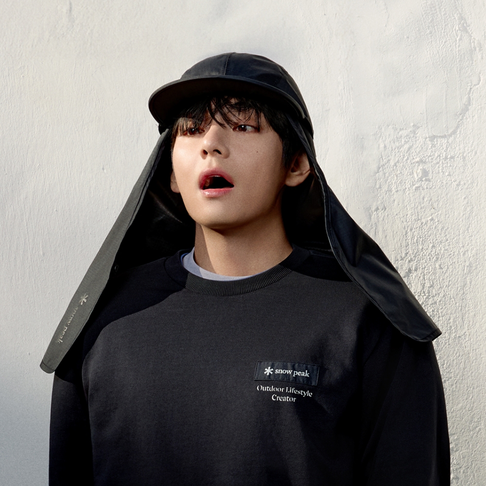 코듀라 경량 썬쉐이드 캡 Black