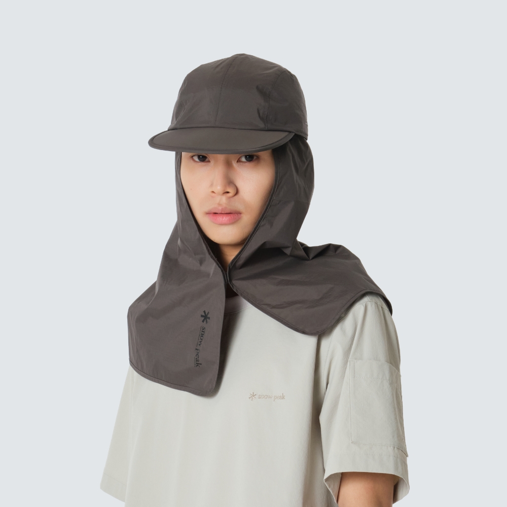 코듀라 경량 썬쉐이드 캡 Chocolate Khaki