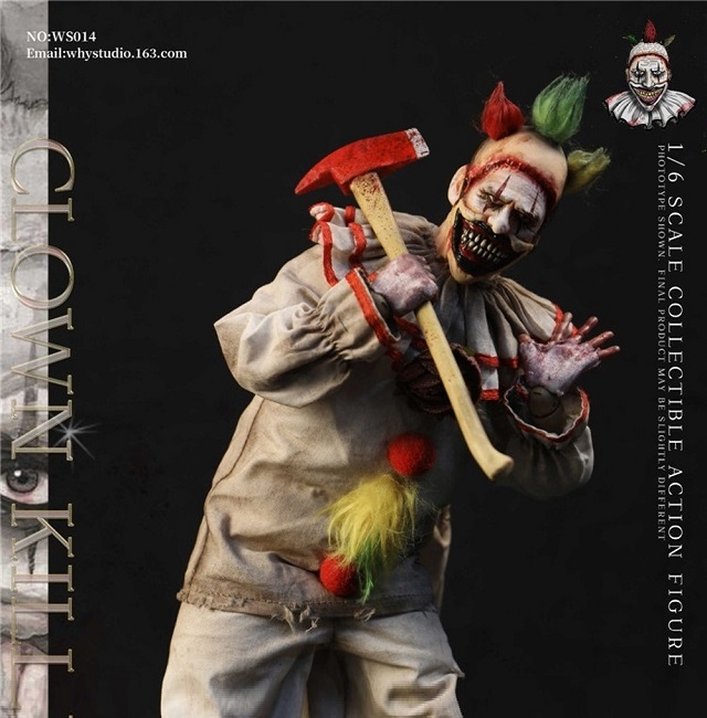 WHY STUDIO WS014 1/6 American Horror Clown 호러 크라운