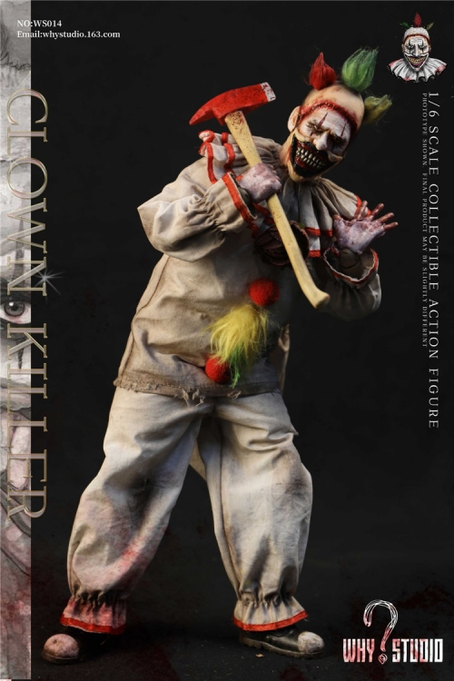 WHY STUDIO WS014 1/6 American Horror Clown 호러 크라운