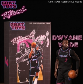 GOAT TOYS 1/6 NBA 마이애미 드웨인 웨이드 100체 한정