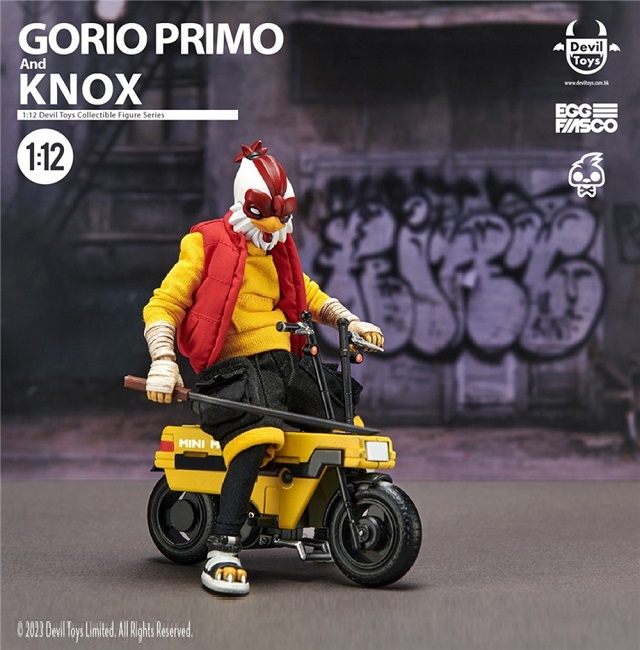 데빌토이즈 Devil Toys KN01 1/12 Gorio Primo KNOX 닭 디럭스