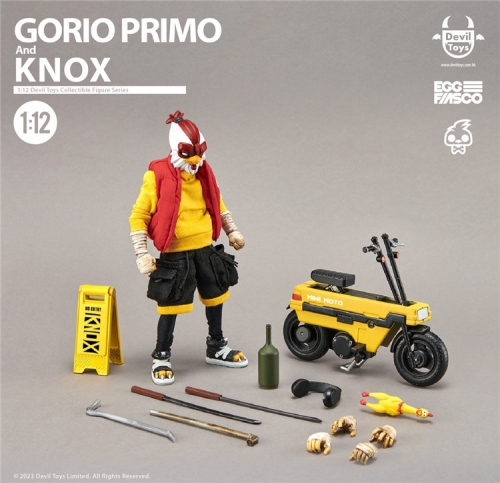 데빌토이즈 Devil Toys KN01 1/12 Gorio Primo KNOX 닭 디럭스
