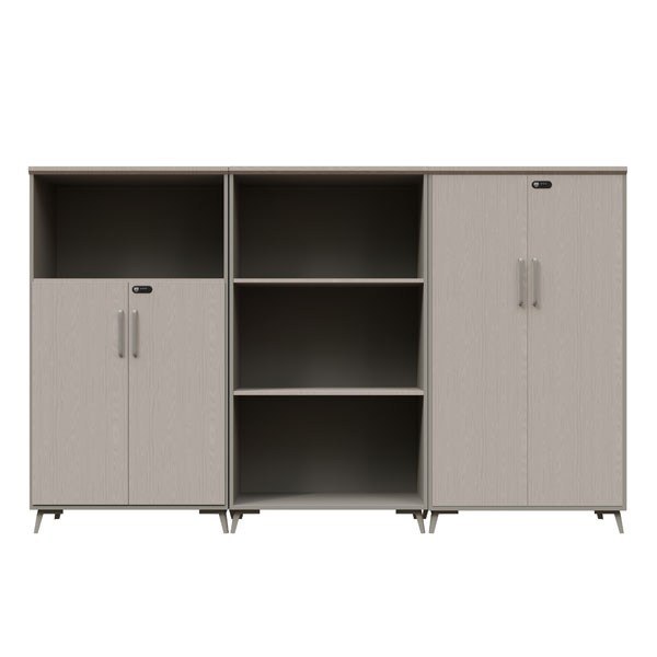 LMC-300 화이트오크 3단장식장