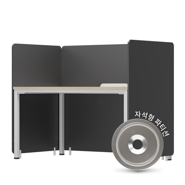 DGP-2581 베르토 원터치 목재 풀스크린[그라파이트]