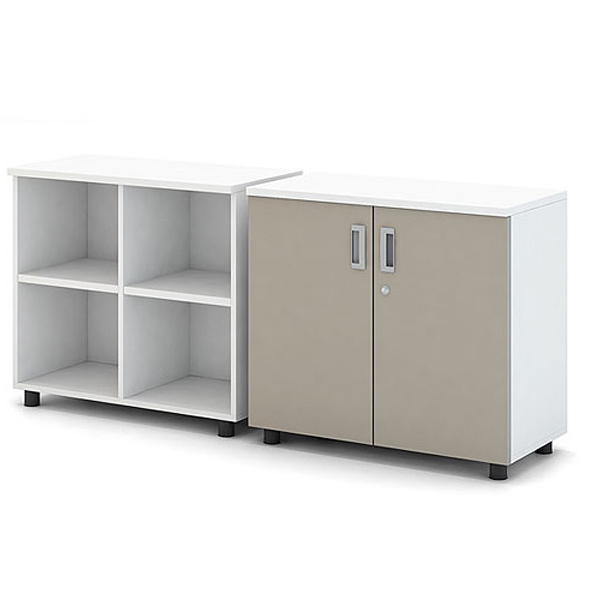 LOTO-RG300 2단 서가장[SMOOTH HINGE]