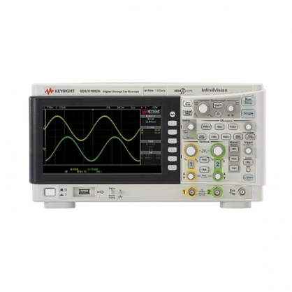 EDUX1002G 50MHz, 2채널, 파형발생기 기능, 디지털 오실로스코프,Digital Oscilloscope