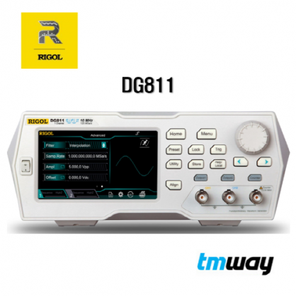 RIGOL DG811 리골 임의파형 함수발생기  10MHz 1채널 Arbitrary Function Generator