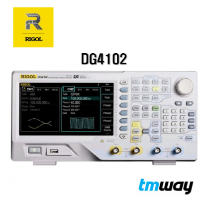 RIGOL DG4102 임의파형 함수발생기 100MHz, 2CH, 500MSa/s