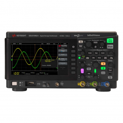 EDUX1052G | 50 Mhz | 2CH | 교육용 오실로스코프 | 키사이트 1000 X-시리즈 | Keysight