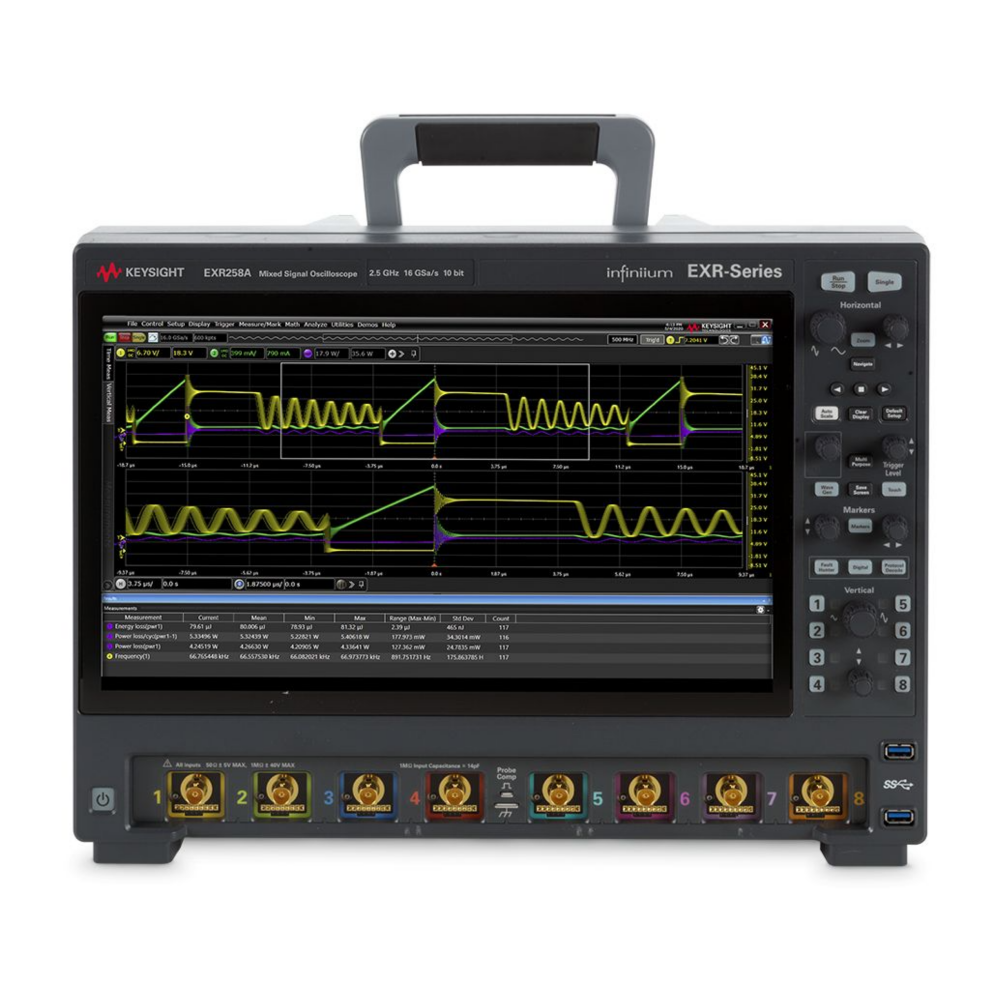 EXR608A | 키사이트 EXR-시리즈 | 오실로스코프 | Keysight | 6 GHz | 8 CH