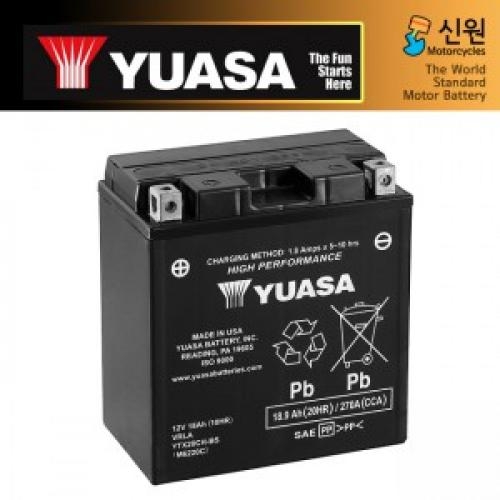 [YUASA] 유아사 YTX20CH-BS 12V 18.9A 배터리