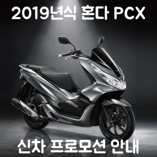 혼다 HONDA PCX 피씨엑스 2019년식 신차 프로모션