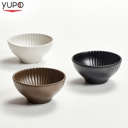 데일리 멜라민 공기 브라운/화이트/블랙