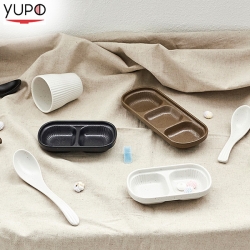 데일리 멜라민 삼절초장기 브라운/화이트/블랙