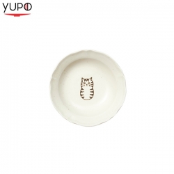 세마리 고양이 깊은 종지 삼색이/까망이/얼룩이