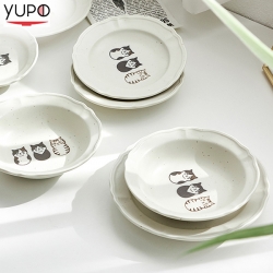 세마리 고양이 앞접시 소/대