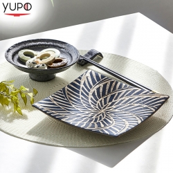 정사각 골드 타르트 접시