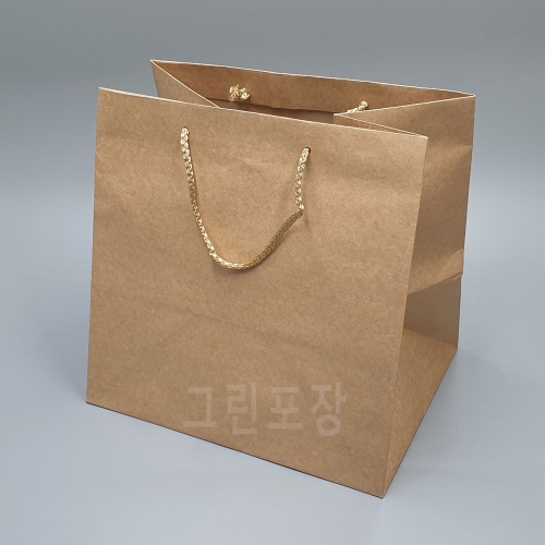 크래프트도시락쇼핑백(대) 30cm x 23cm x 30cm 100장