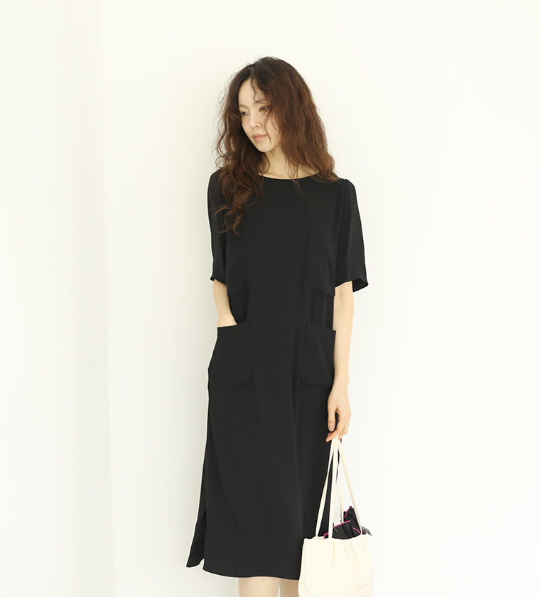 페일런 비스코스 드레스