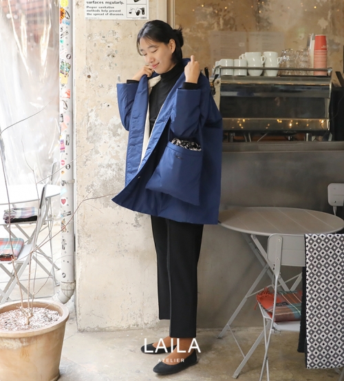 파리지엔 패딩 토트백