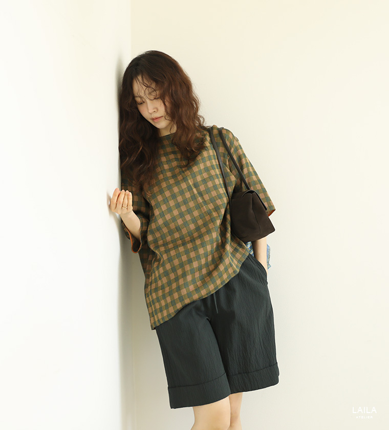 루체타 울 블라우스