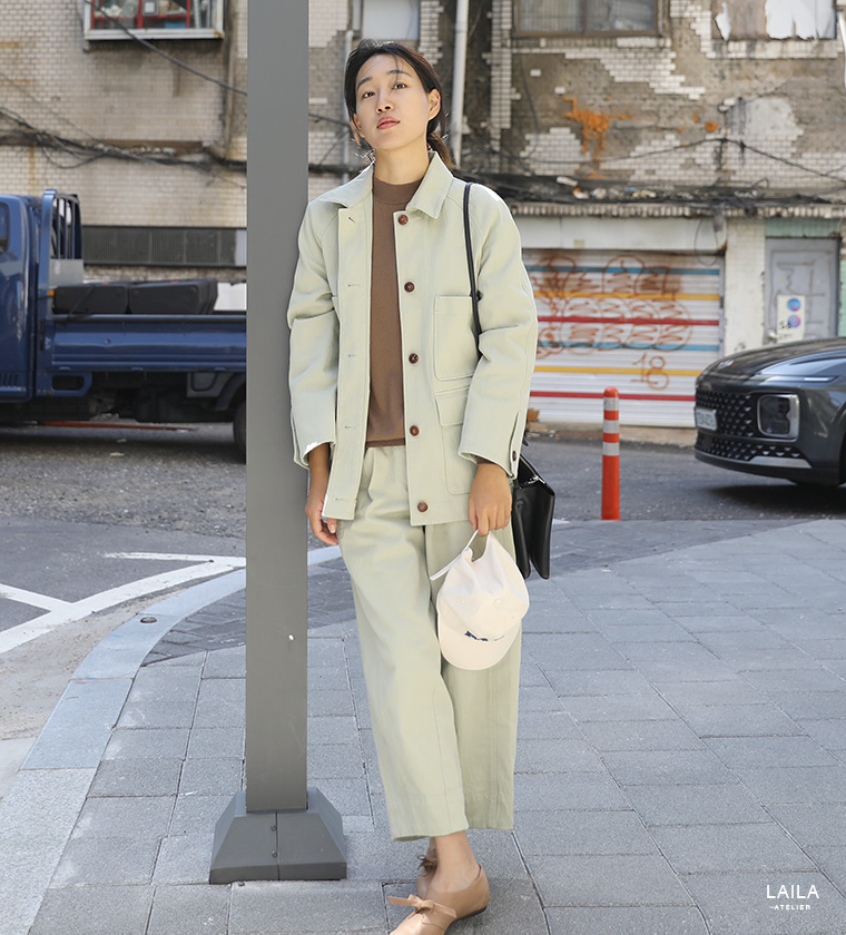 프랭크 코튼 포켓 자켓