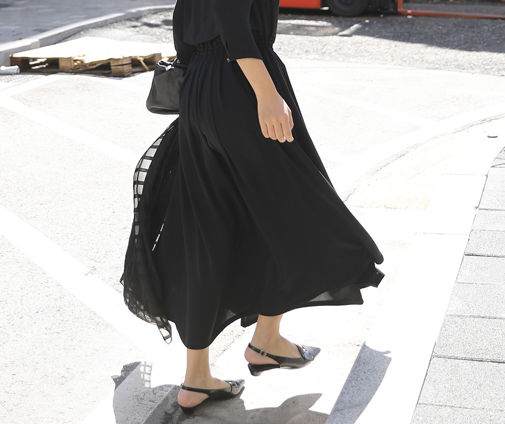 밀렌 블랙 드레스