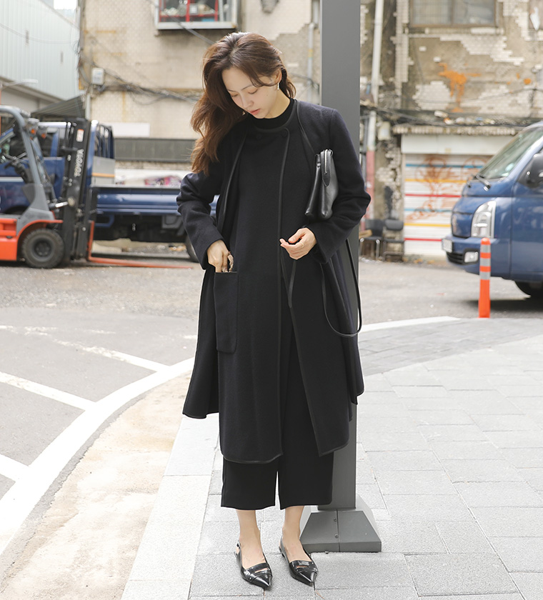 라무르 앙고라 이중 코트