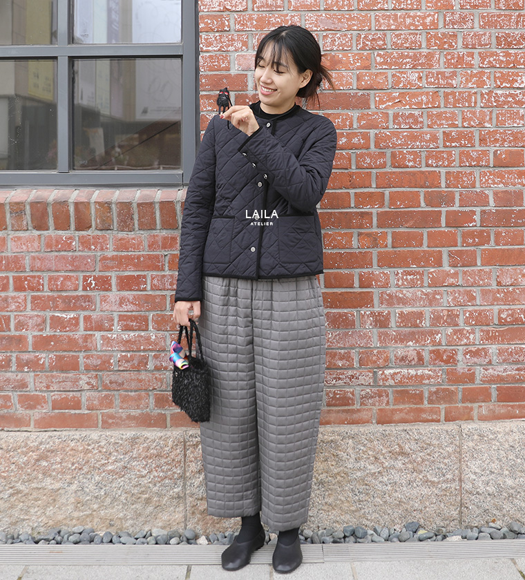 깜봉 경량 패딩 자켓