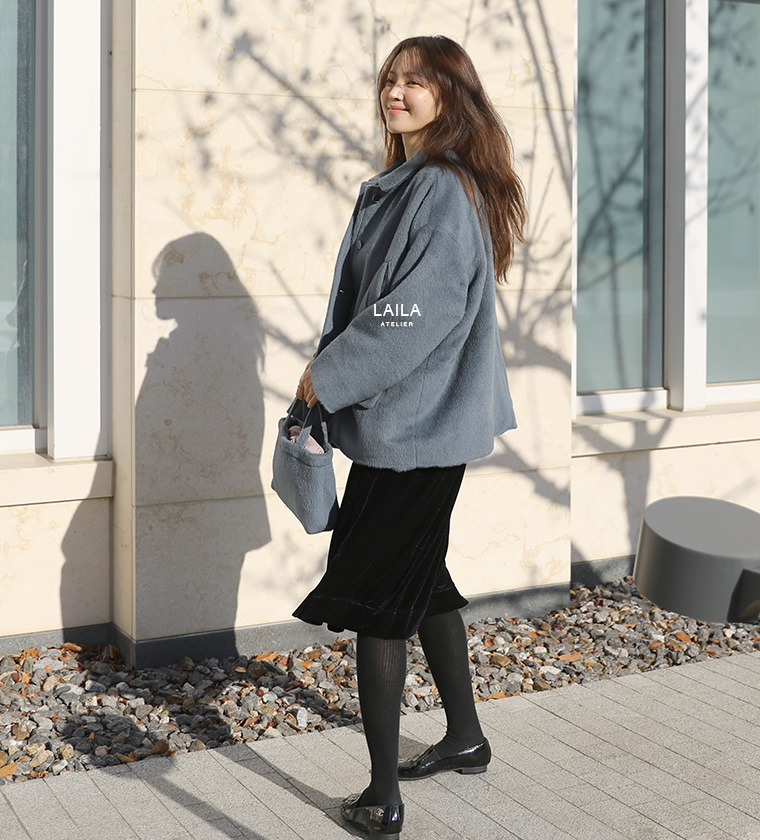 알파카 패딩 토트백PREORDER