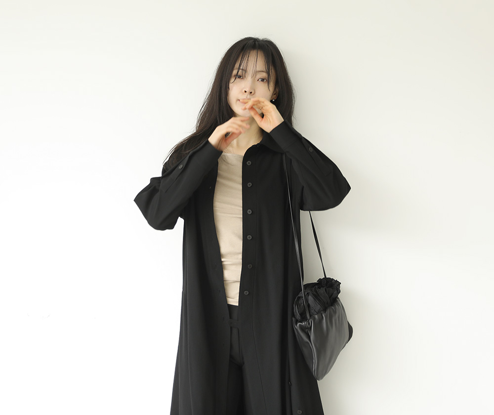 멜라니 울 랩 셔츠