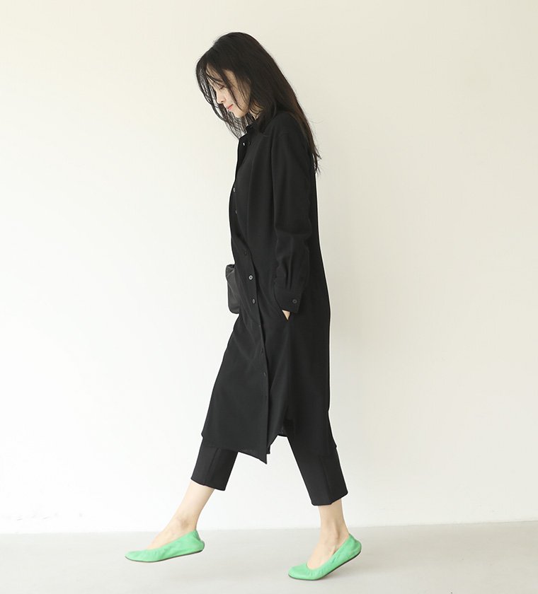 멜라니 울 랩 셔츠