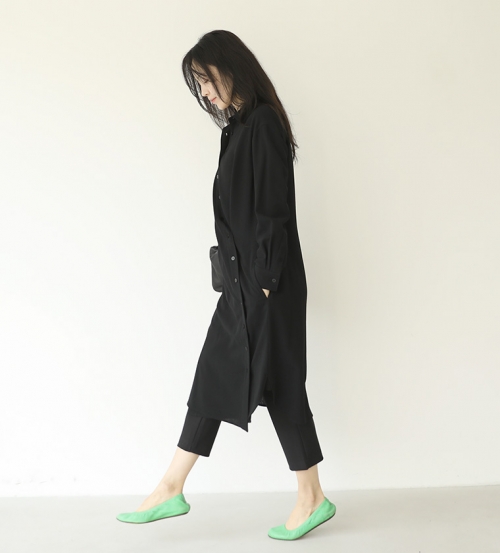 멜라니 울 랩 셔츠