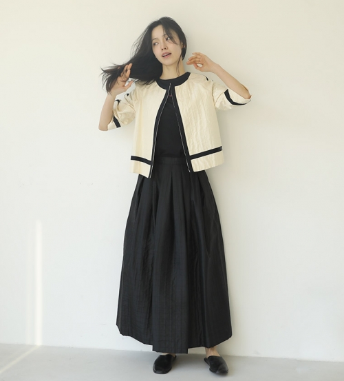 멜라스 실크 자켓