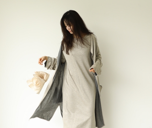 라무르 클래식 오트밀 가디건