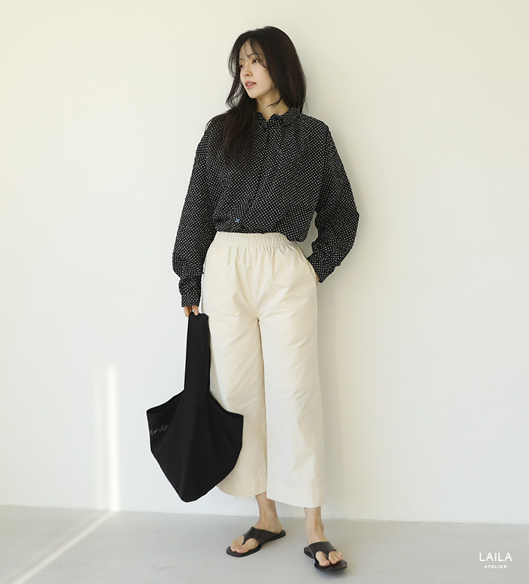 리로우 나일론 팬츠