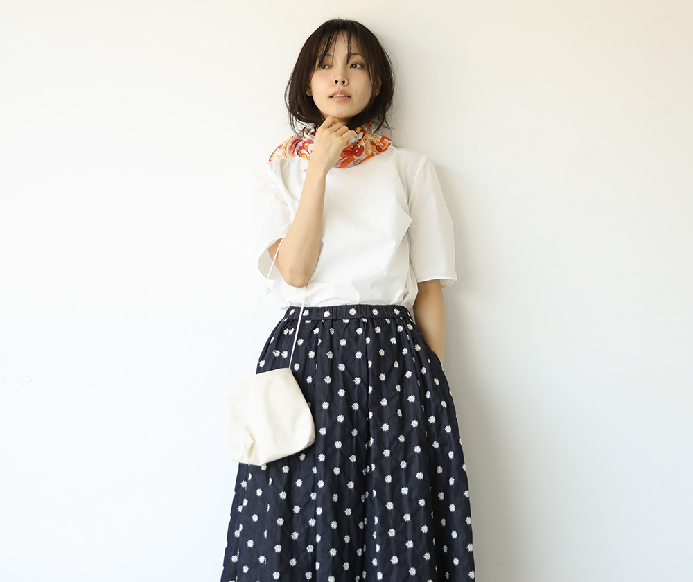 리아코 코튼 스커트