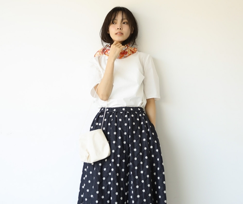 리아코 코튼 스커트